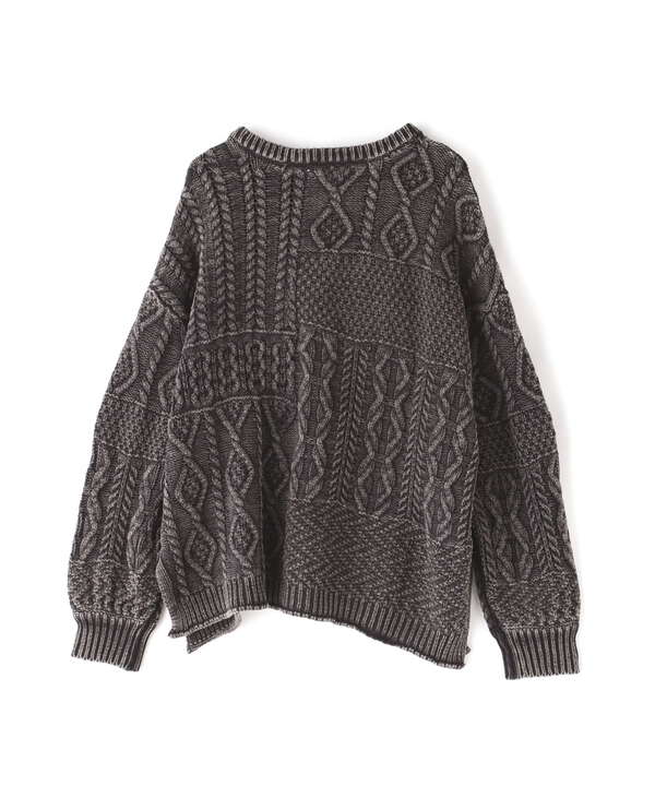 【Women's】CABLE KNIT SWEATER/ケーブルニットセーター