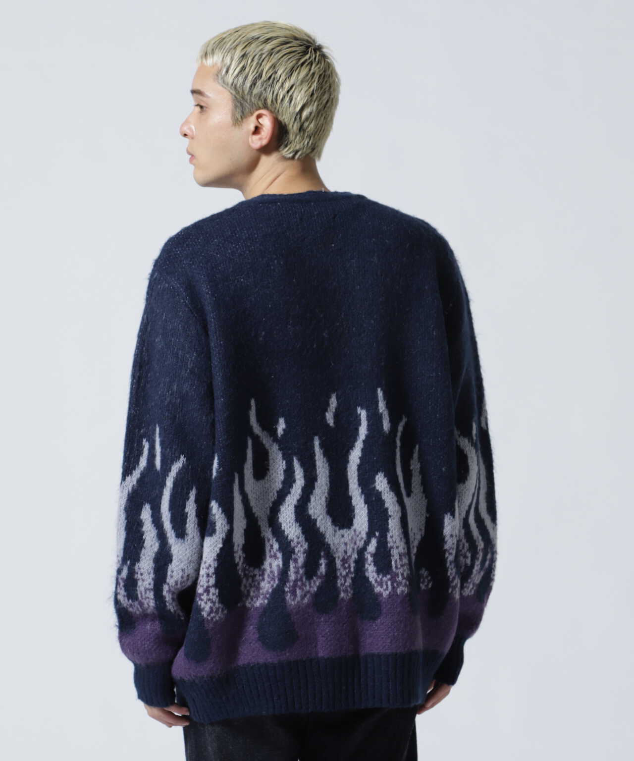 FIRE MOHAIR CARDIGAN/ファイヤー モヘア カーディガン