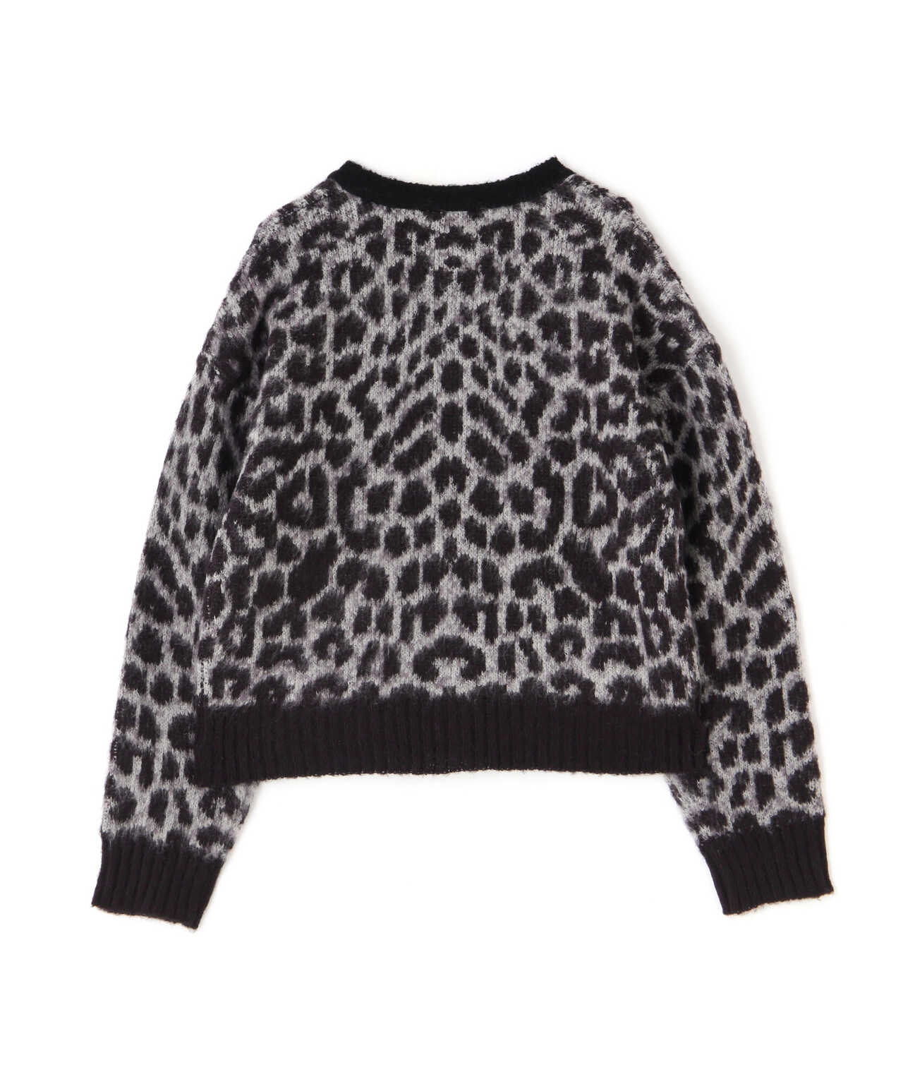 Women's】LEOPARD MOHAIR CARDIGAN/レオパードモヘア カーディガン