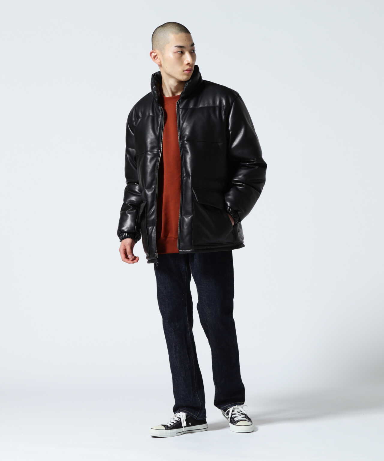 LEATHER CLASSIC DOWN JACKET/レザー クラシック ダウン ジャケット | Schott ( ショット ) | US  ONLINE STORE（US オンラインストア）