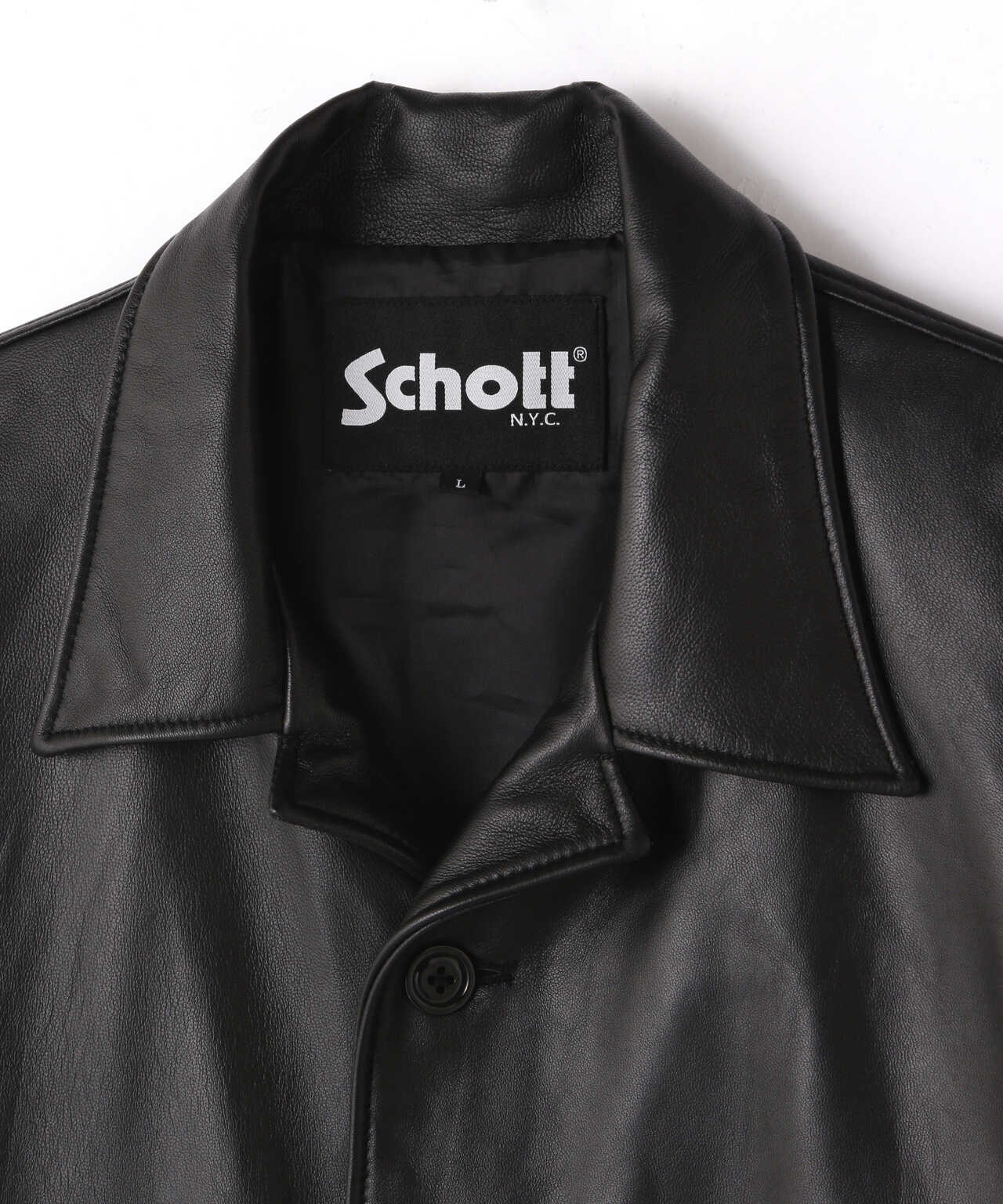 SCHOTT　 ショット　ルーズフィットレザージャケット 3121029 M