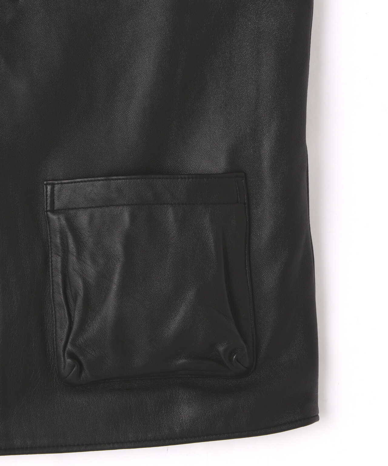 PATCH POCKET LEATHER VEST /パッチポケット レザーベスト | Schott