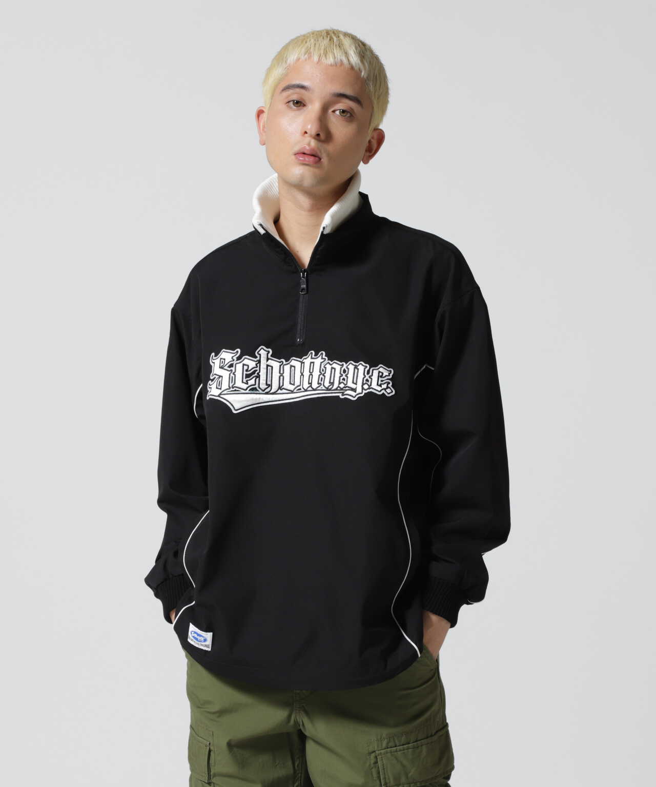 WEB LIMITED】HALF ZIP JACKET/ハーフジップジャケット | Schott