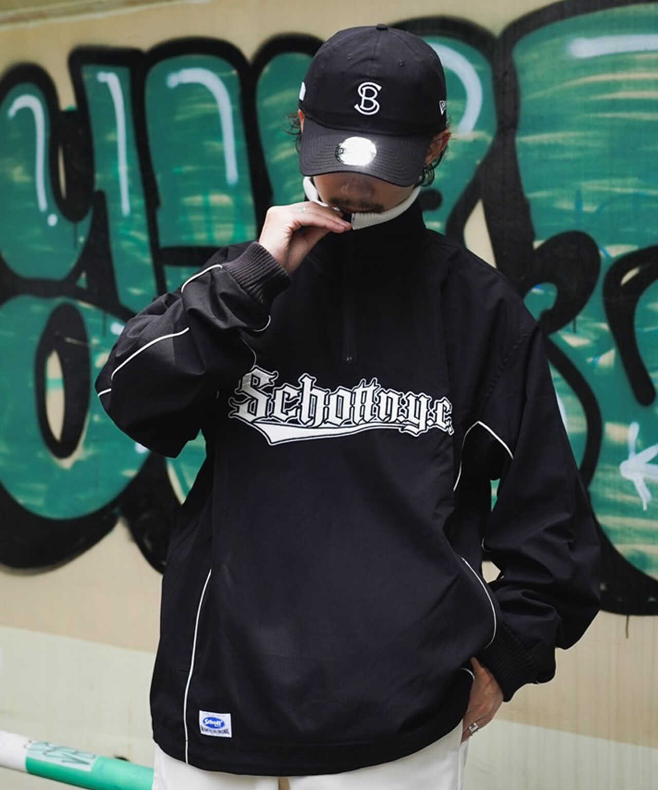 WEB LIMITED】HALF ZIP JACKET/ハーフジップジャケット | Schott