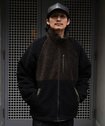 【WEB LIMITED】PERFECTO BOA FLEECE JKT/パーフェクトボアフリースジャケット