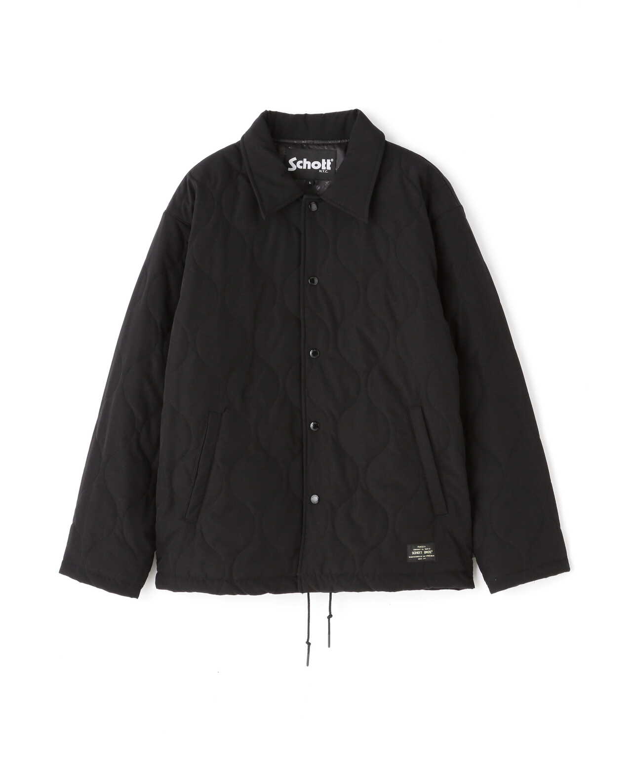 QUILTED COACH JACKET/キルテッド コーチジャケット | Schott