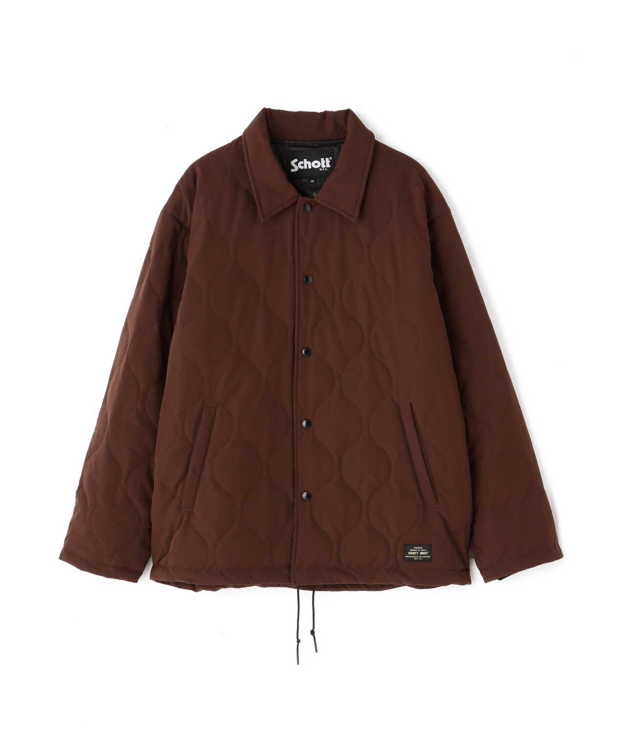 QUILTED COACH JACKET/キルテッド コーチジャケット | Schott 