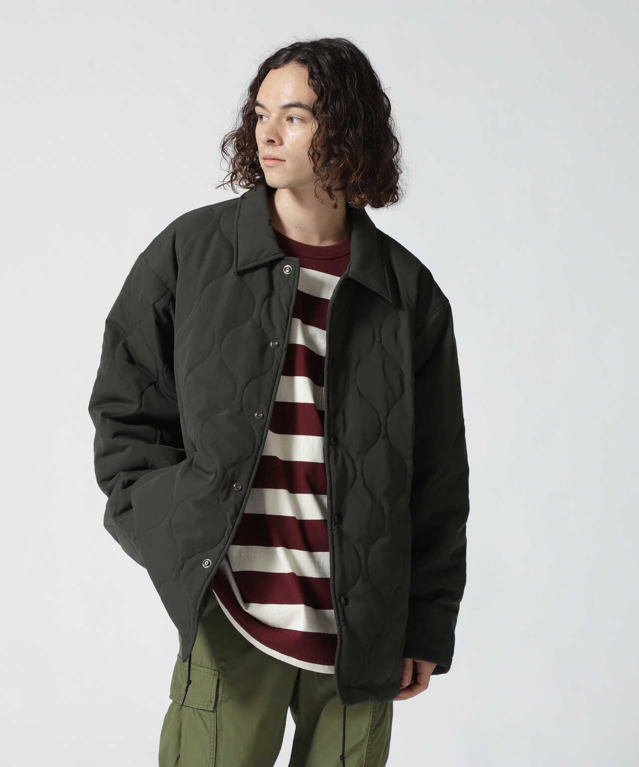 QUILTED COACH JACKET/キルテッド コーチジャケット | Schott 