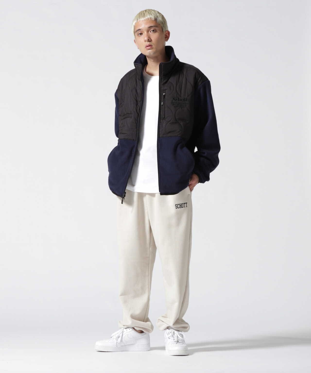 NEW 2-TONE FREECE JACKET/ニュー2トーン フリースジャケット