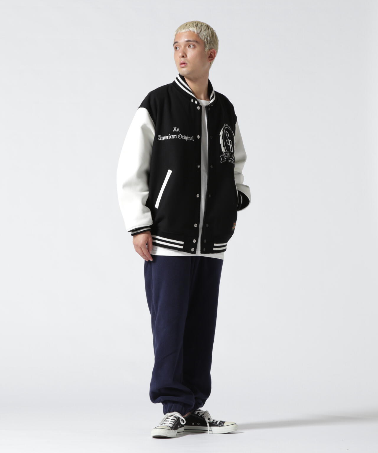 Smoke Rise All Star Varsity Jacket (Black), Black, Small : :  Clothing, Shoes & Accessories