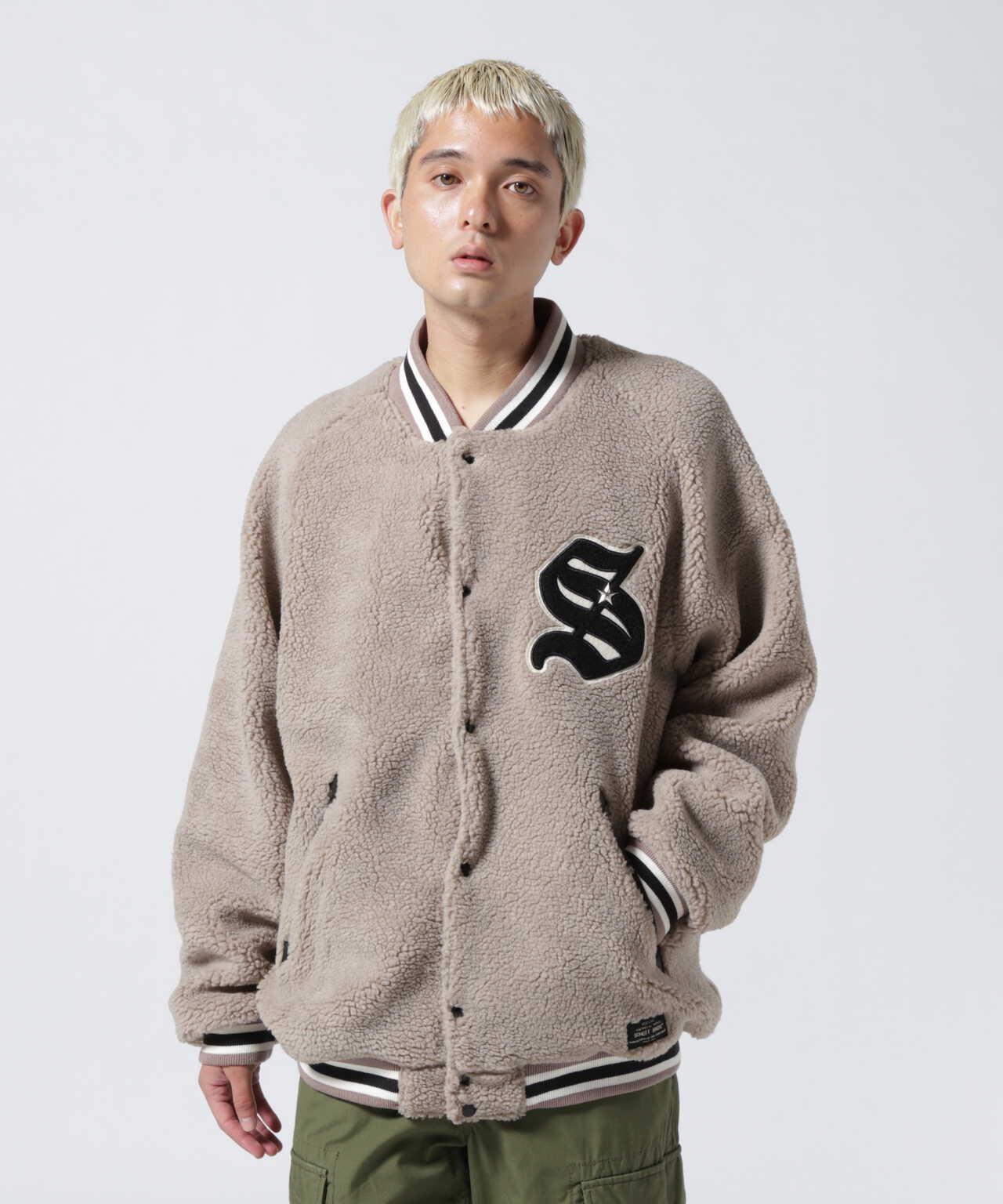 schott BOA STADIUM JACKET ボア スタジアムジャケット