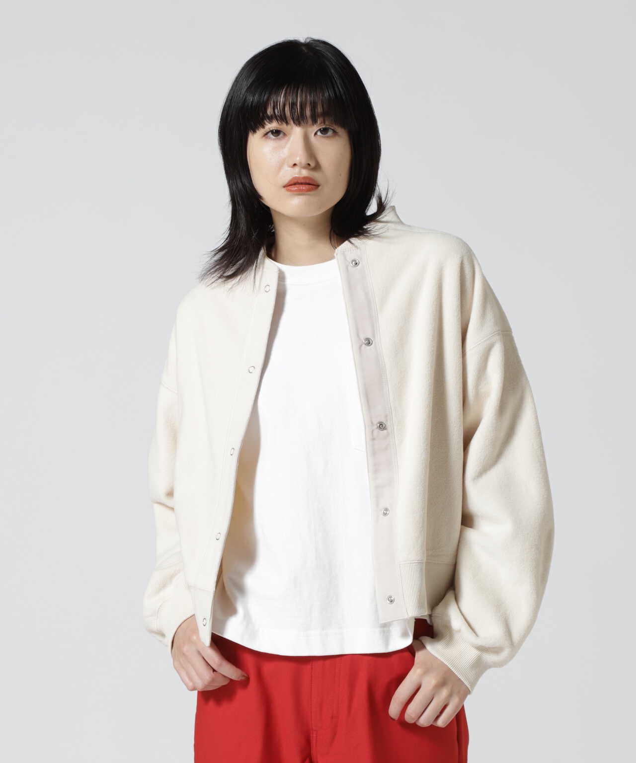 Women's】SHORT FREEZE JACKET/ショートフリースジャケット | Schott 