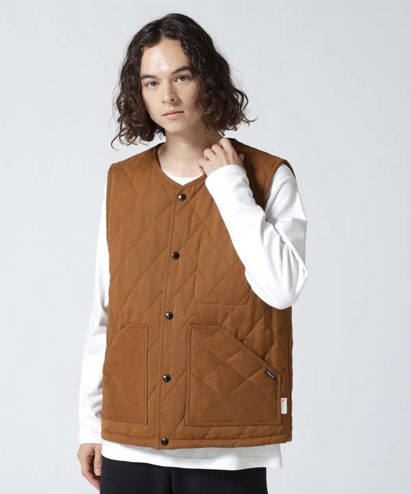 QUILTING WORK VEST/キルティング　ワークベスト