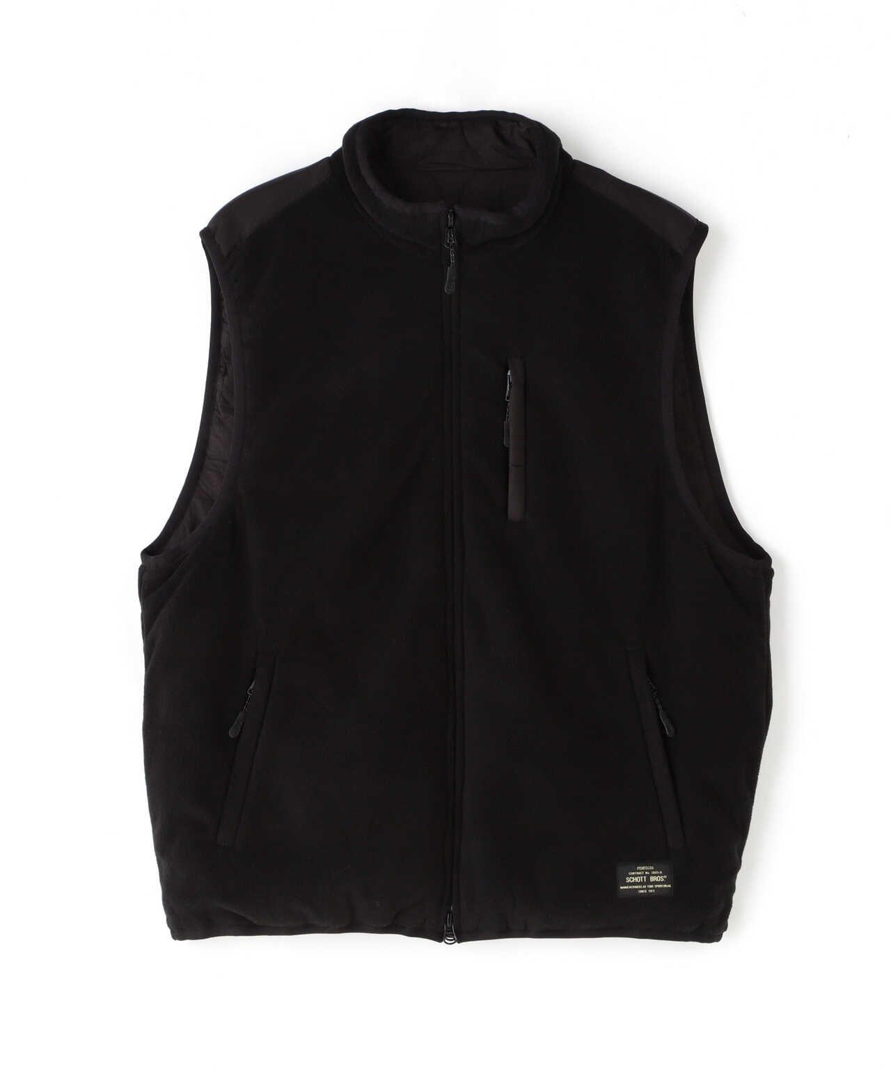 REVERSIBLE 2TONE VEST/リバーシブル 2トーンベスト | Schott