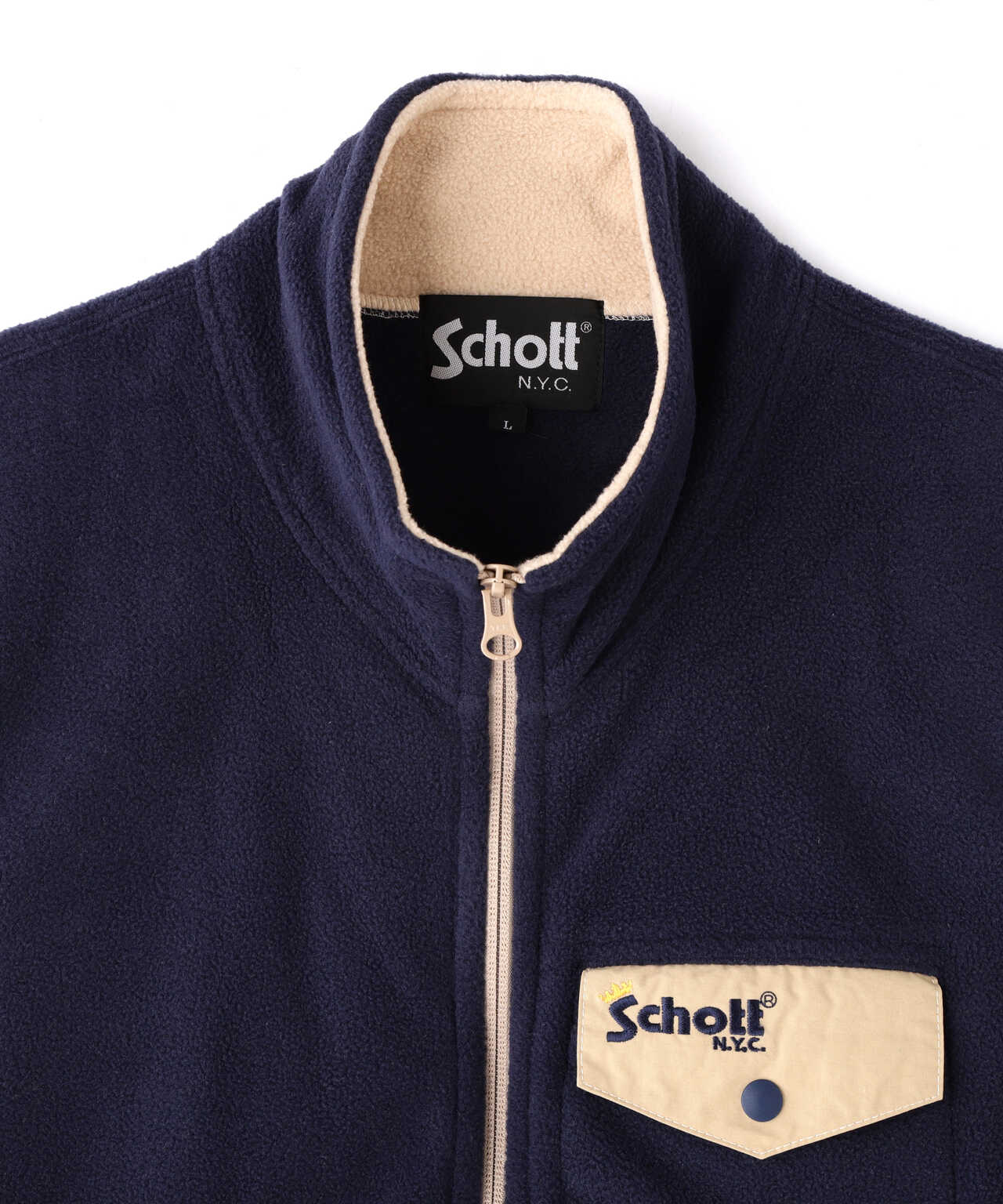 WEB LIMITED】FLEECE VEST/フリースベスト | Schott ( ショット ) | US