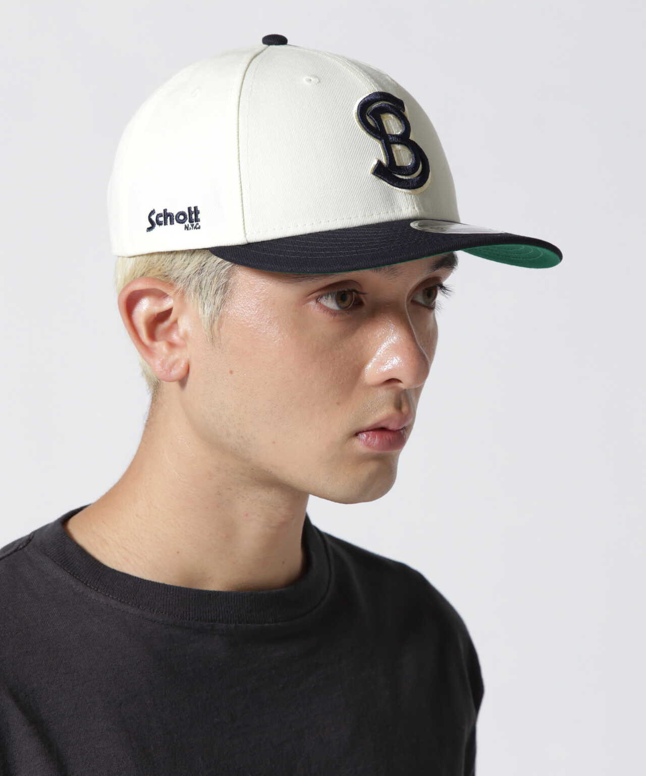 Schott×NEWERA/ショット×ニューエラ/9FIFTY LP SNAP BACK CAP TYPE 'SB 