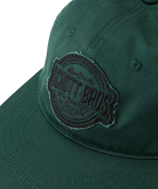 【WEB LIMITED】TC CAP 'SCHOTT BROS.'/ロゴワッペン　キャップ