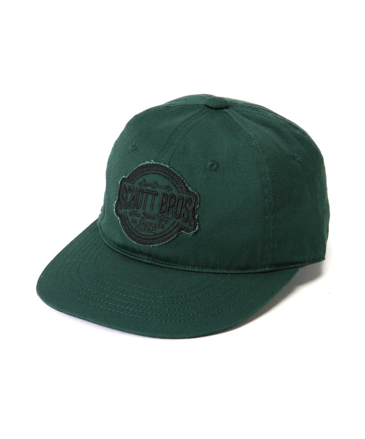 WEB LIMITED】TC CAP 'SCHOTT BROS.'/ロゴワッペン キャップ | Schott