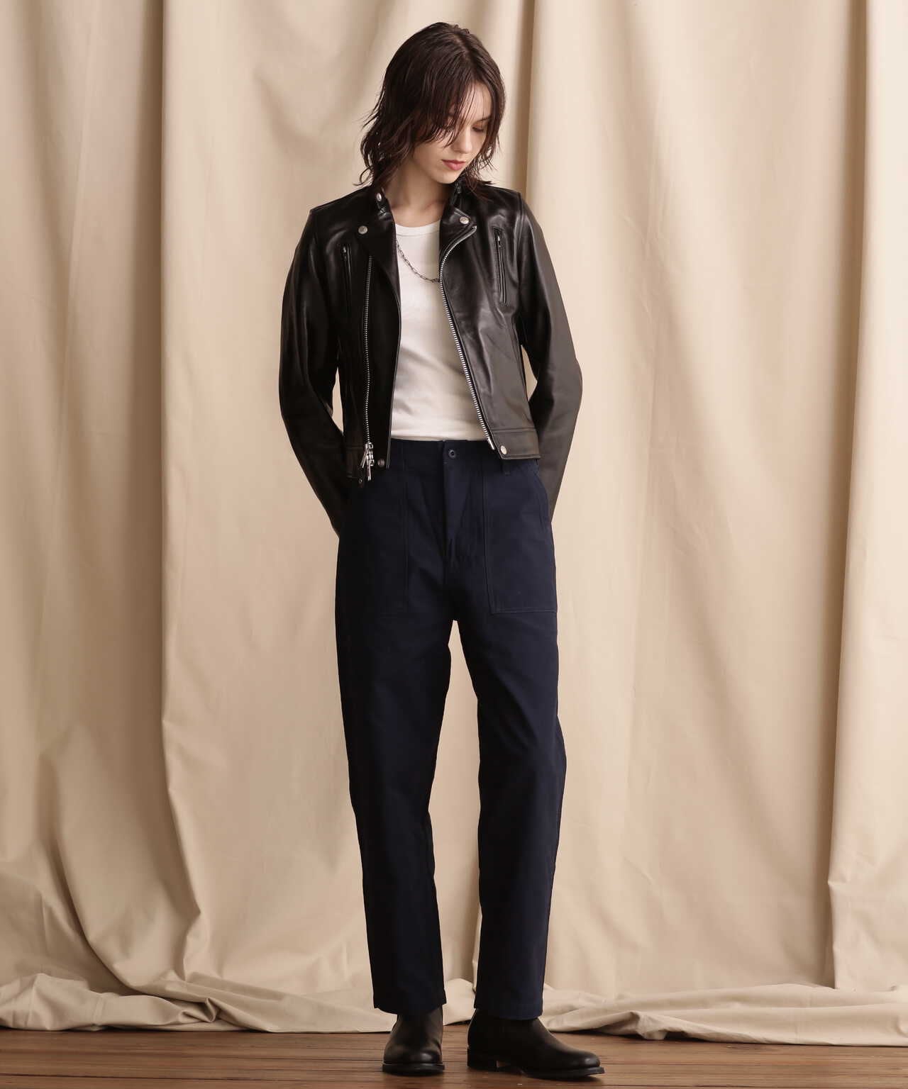 Women's BOYFRIEND BAKER PANTS/ウィメンズ ボーイフレンド ベイカー