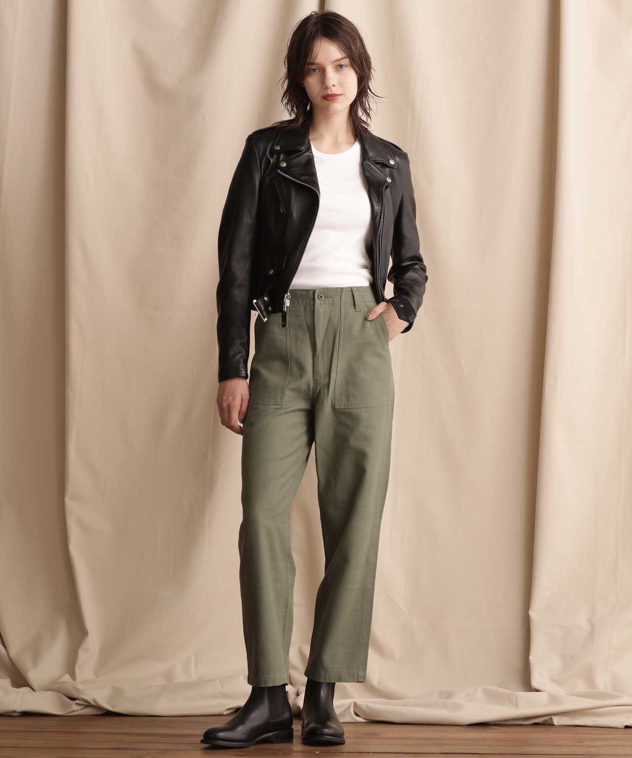 Women's BOYFRIEND BAKER PANTS/ウィメンズ ボーイフレンド ベイカー