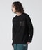  LETHER POKET LS TEE/レザーポケット ロングスリーブT