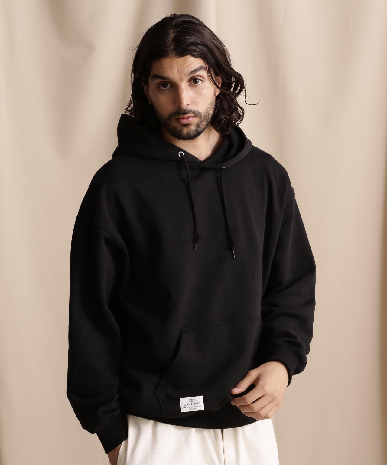 WEB LIITED】BLANK HOODED SWEAT/無地 パーカー | Schott ( ショット