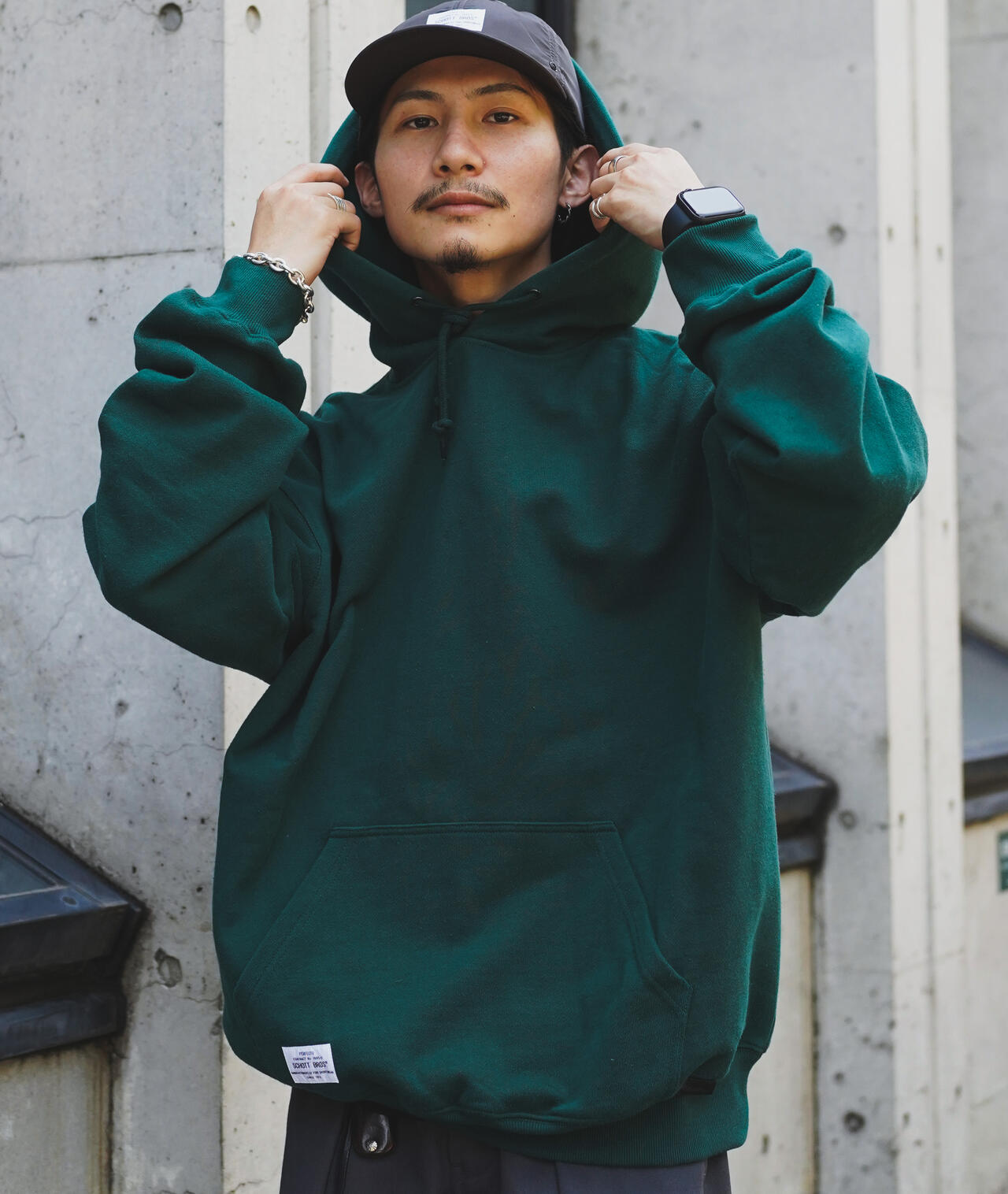 WEB LIITED】BLANK HOODED SWEAT/無地 パーカー | Schott ( ショット