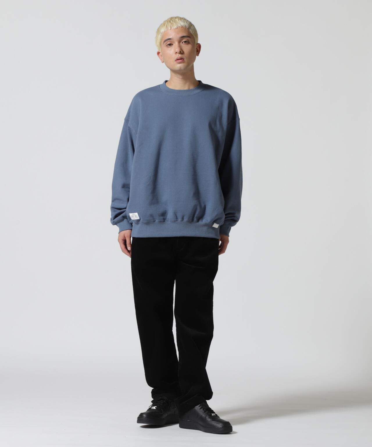 WEB LIMITED】BLANK CREW SWEAT/無地 クルーネック スウェット