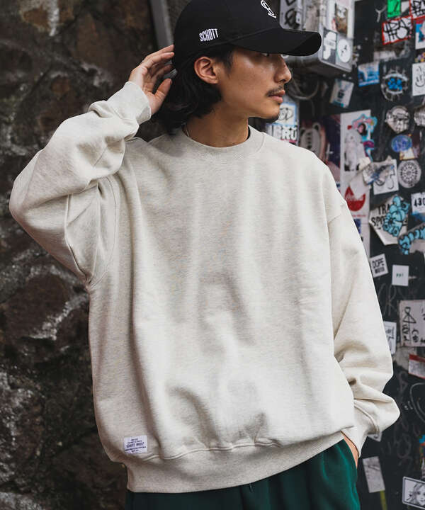 【WEB LIMITED】BLANK CREW SWEAT/無地 クルーネック スウェット