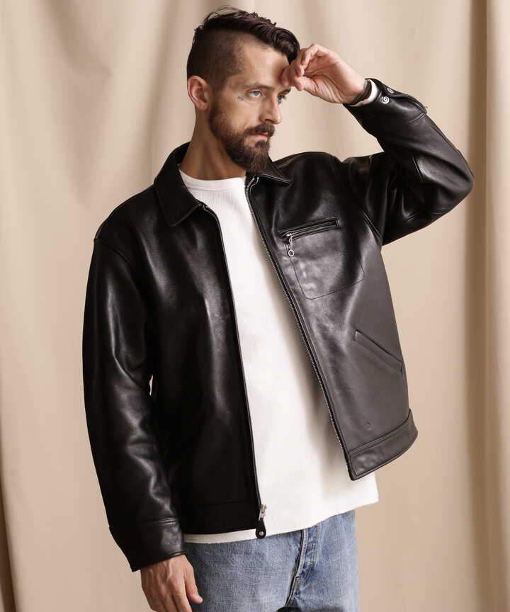 LEATHER TRACKER JACKET/レザートラッカージャケット（7822950014） SCHOTT ショット 【公式】通販 