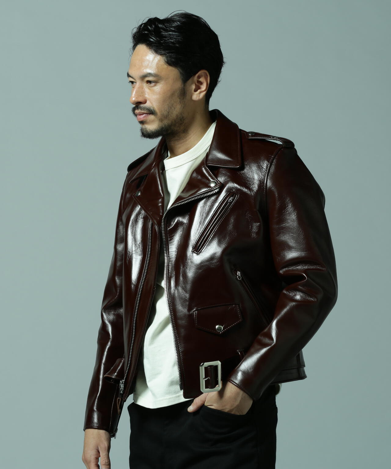 体重74kgSchott(ショット) HORSEHIDE ONESTAR TALL