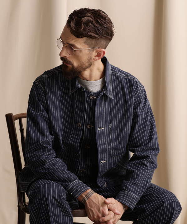 SCHOTT ショット DS SCH OLD HICKORY DENIM JKT オールドヒッコリー デニムジャケット ネイビー