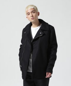 766US MELTON ZIP UP P-COAT/メルトン ジップアップ ピーコート