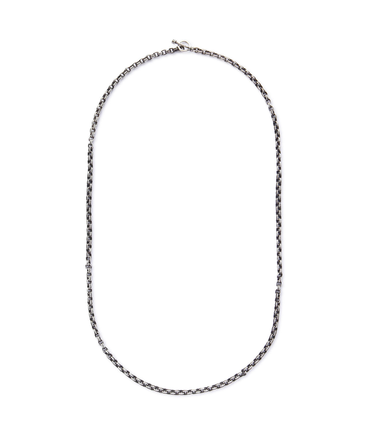 meian/メイアン/STERLING SILVER DOUBLE LINK CHAIN NECKLACE/ダブル 