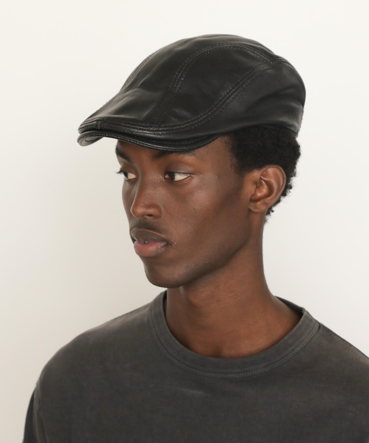 LEATHER HUNTING CAP/レザー ハンチング キャップ | Schott