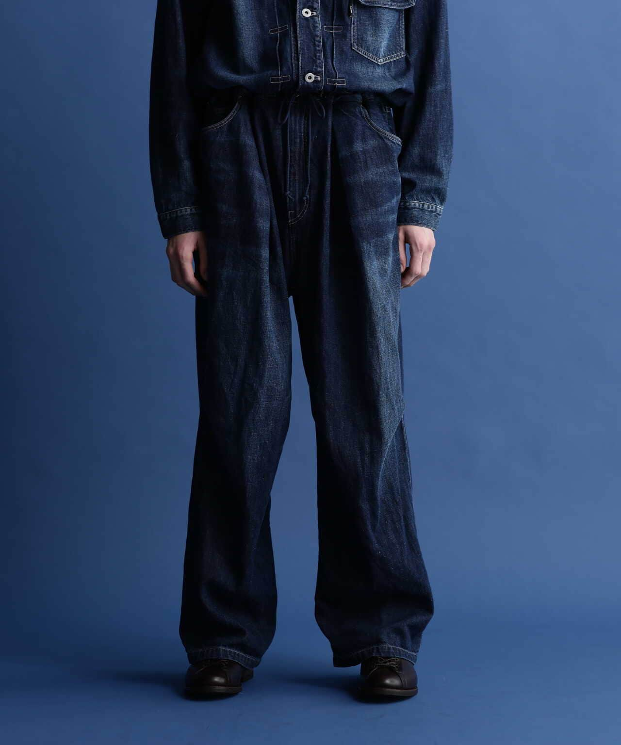 NEP DENIM WORK JUMP SUIT/ネップ デニム ワーク ジャンプスーツ