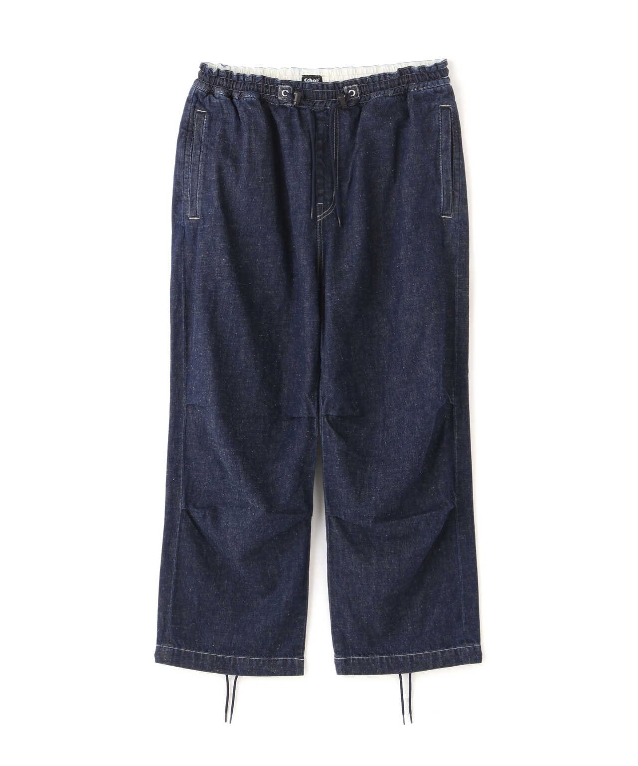 NEP DENIM OVER PANTS/ネップ デニム オーバーパンツ