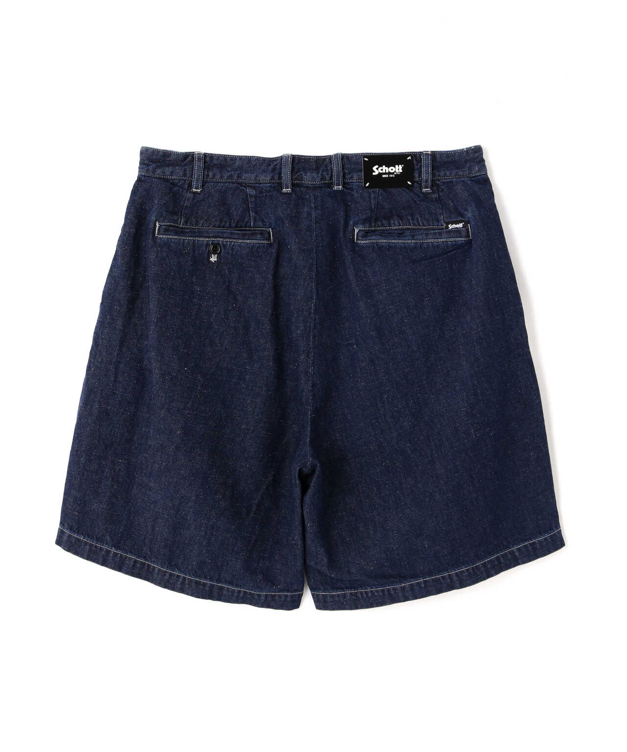 NEP DENIM 2TUCK SHORTS/ネップデニム 2タックショーツ