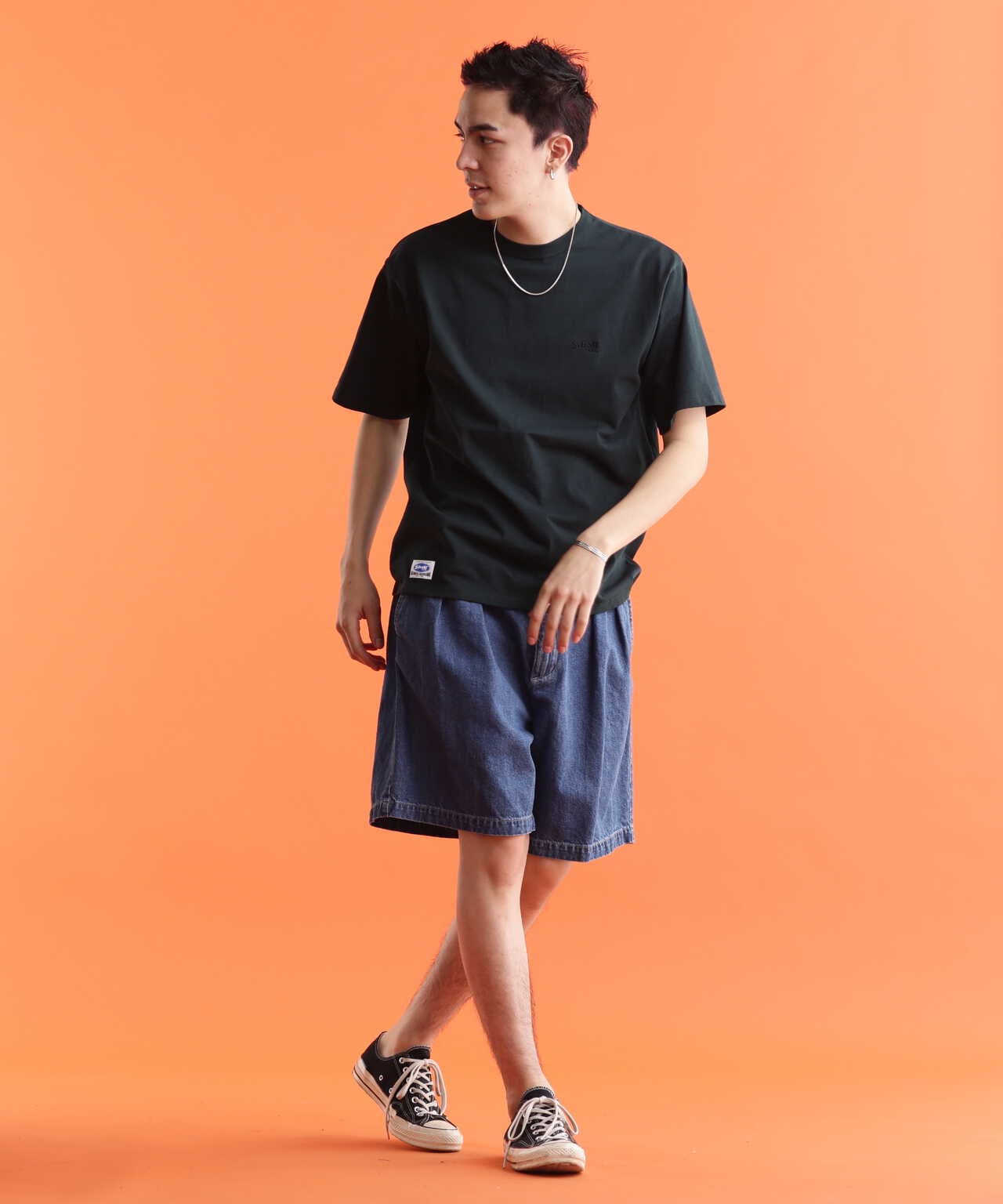 NEP DENIM 2TUCK SHORTS/ネップデニム 2タックショーツ | Schott