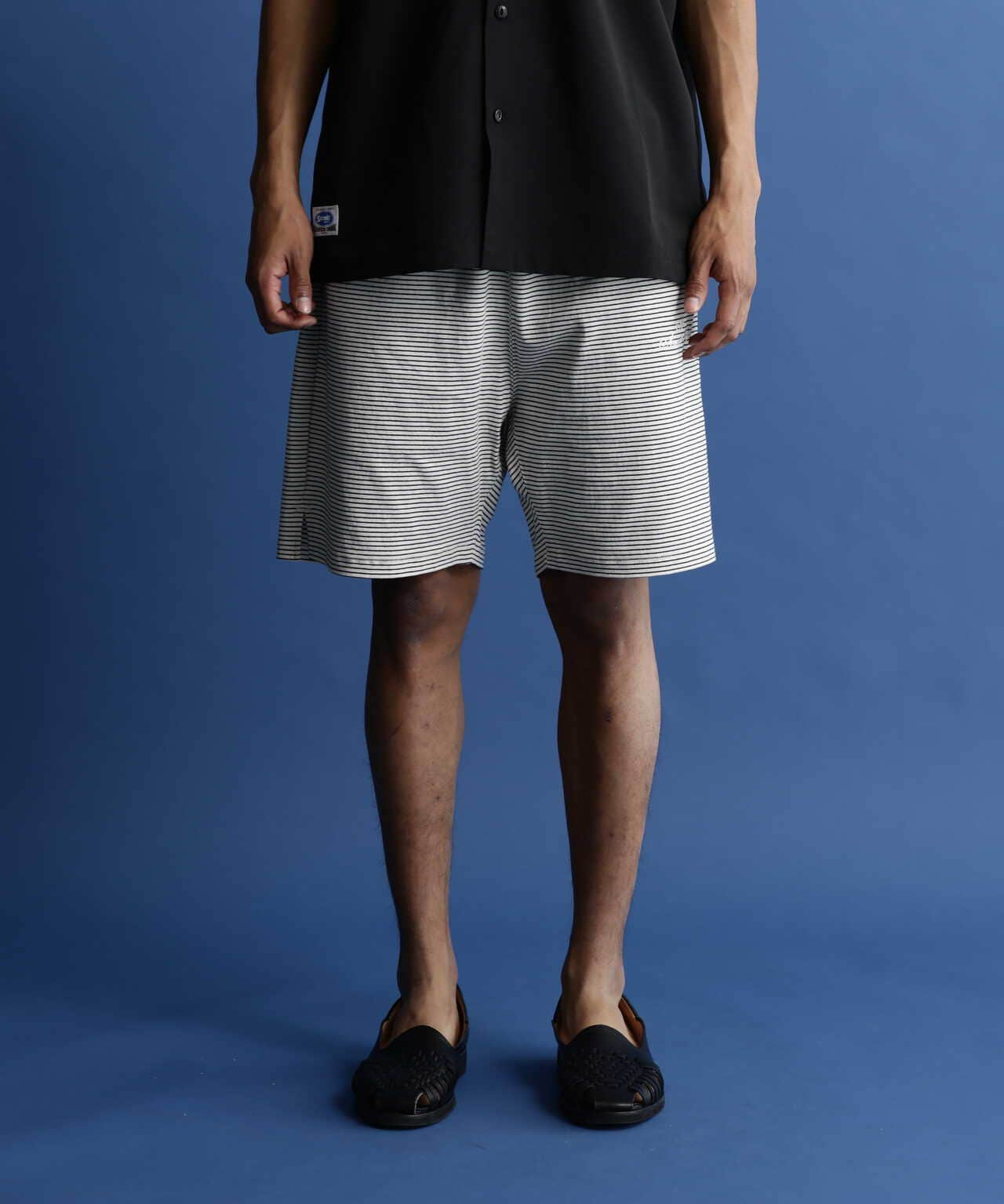 【WEB LIMITED】CUTSEW SHORTS BLIND STRIPE/カットソー ショーツ ブラインドスト