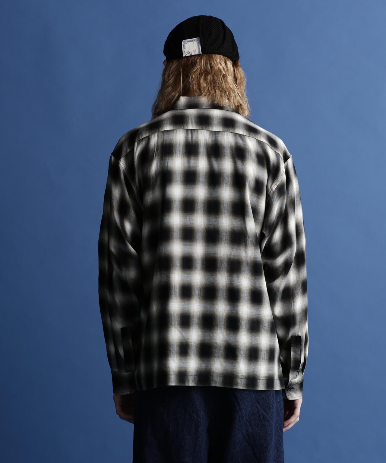 OMBRE PLAID L/S SHIRT/オンブレ LS チェックシャツ