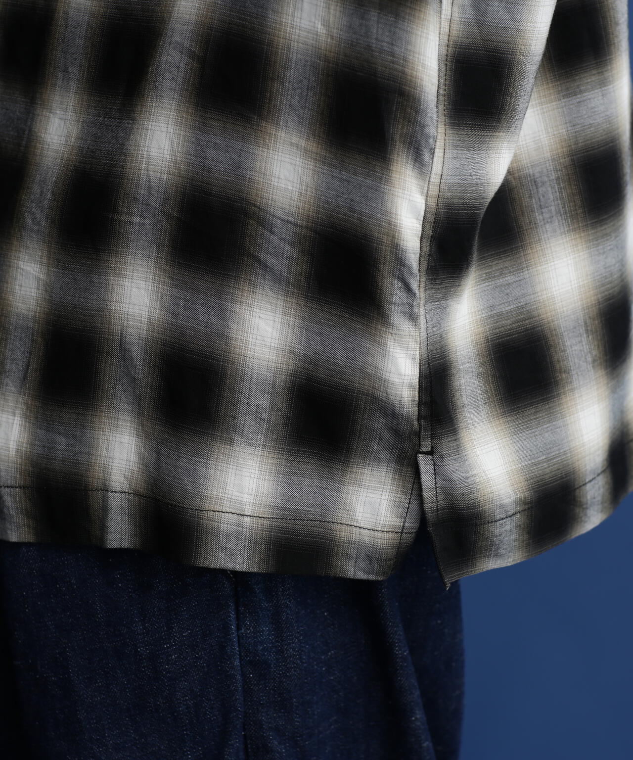 OMBRE PLAID L/S SHIRT/オンブレ LS チェックシャツ | Schott