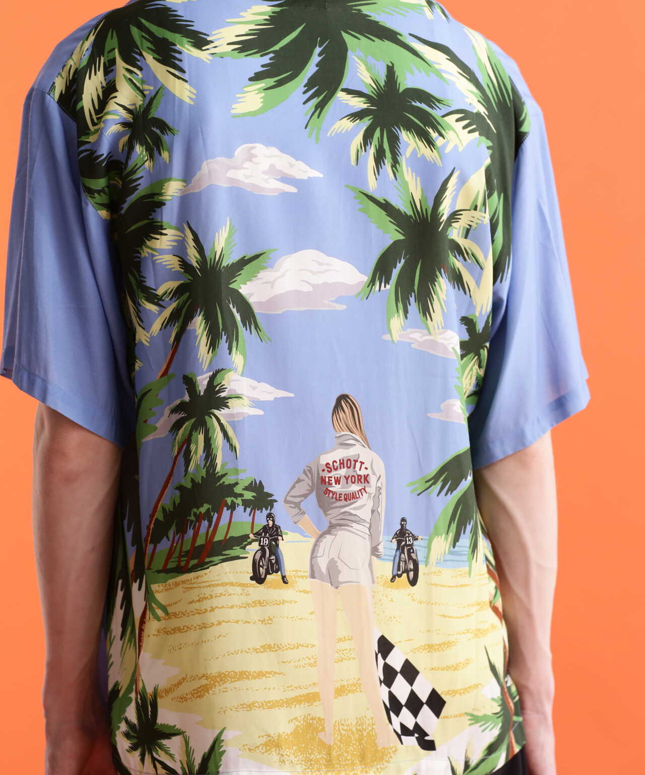 S/S SHIRT"PIN-UP"/ピンナップガール 半袖シャツ