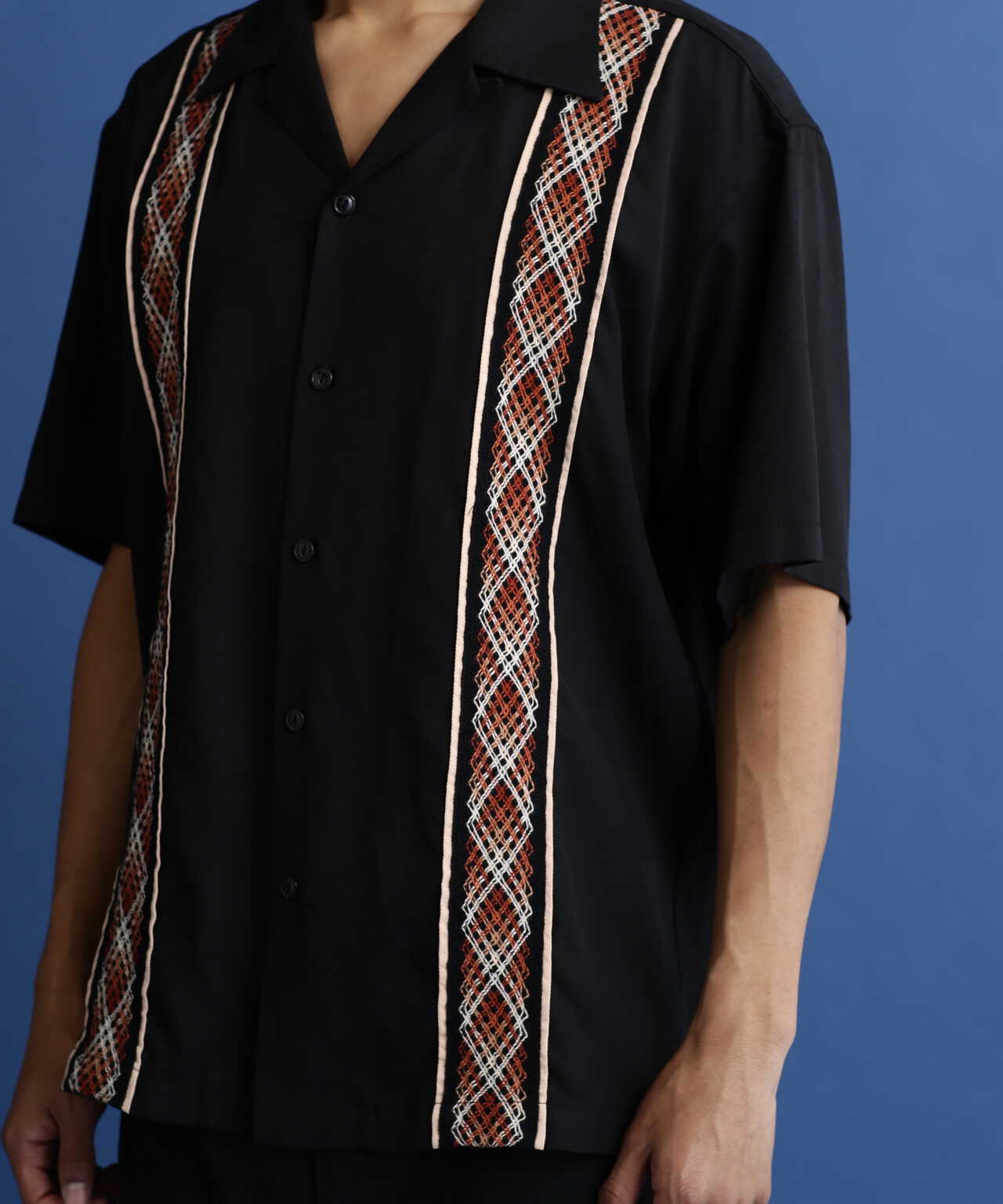 LINE 2TONE SS SHIRT/ライン 2トーン 半袖シャツ | Schott ( ショット