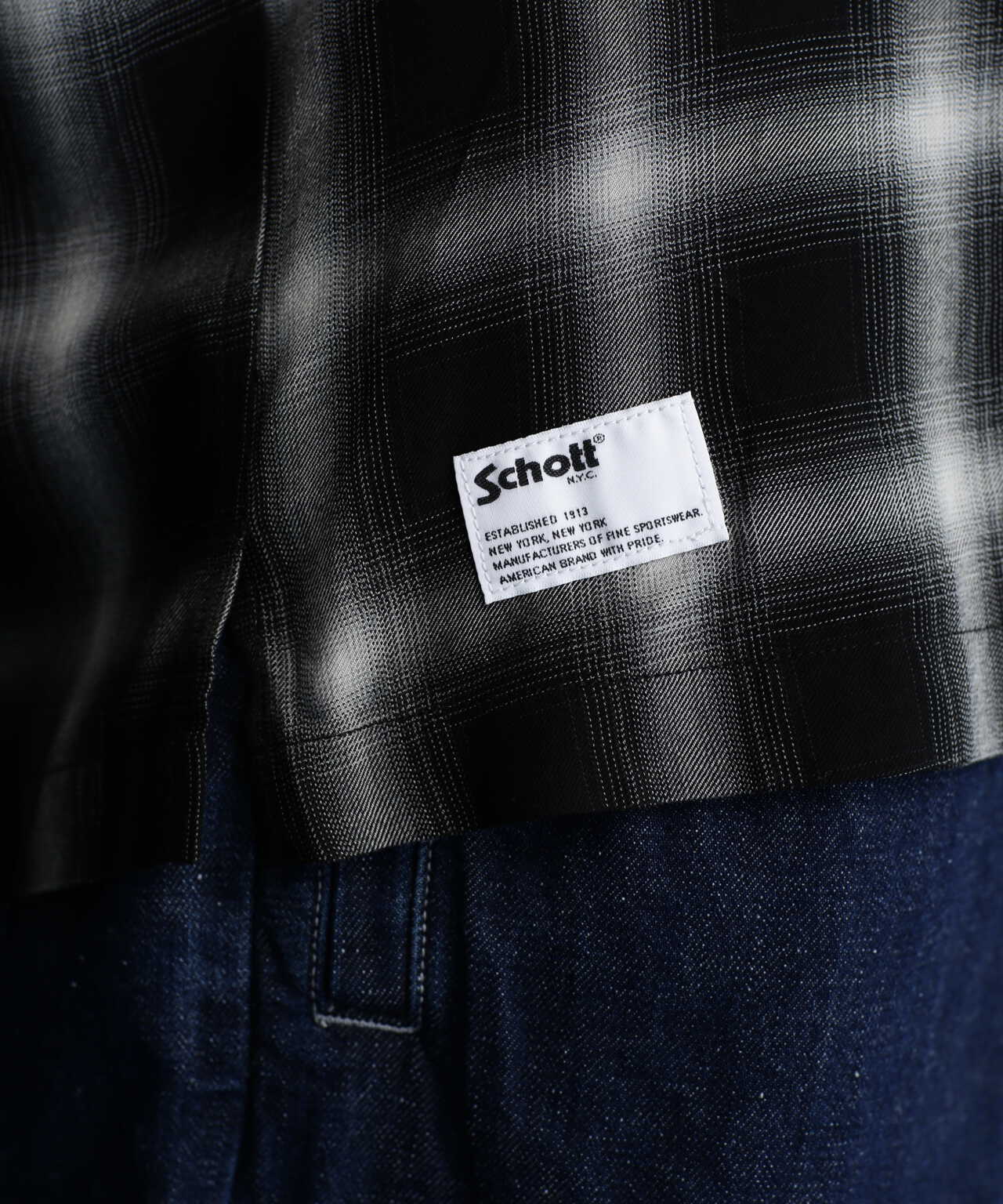 OMBRE PLAID SS SHIRT/オンブレ チェック 半袖シャツ