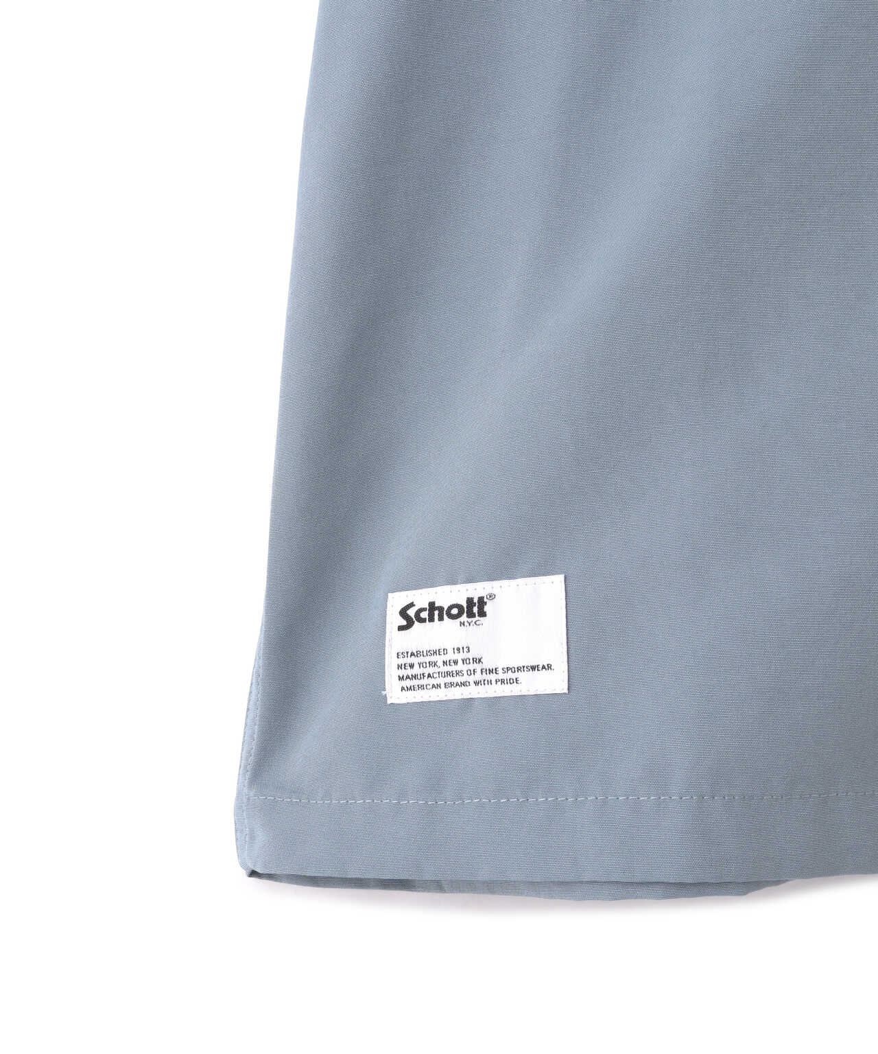 T/C WORK SHIRT ROSE EMBROIDERED/ 刺繍ワークシャツ | Schott