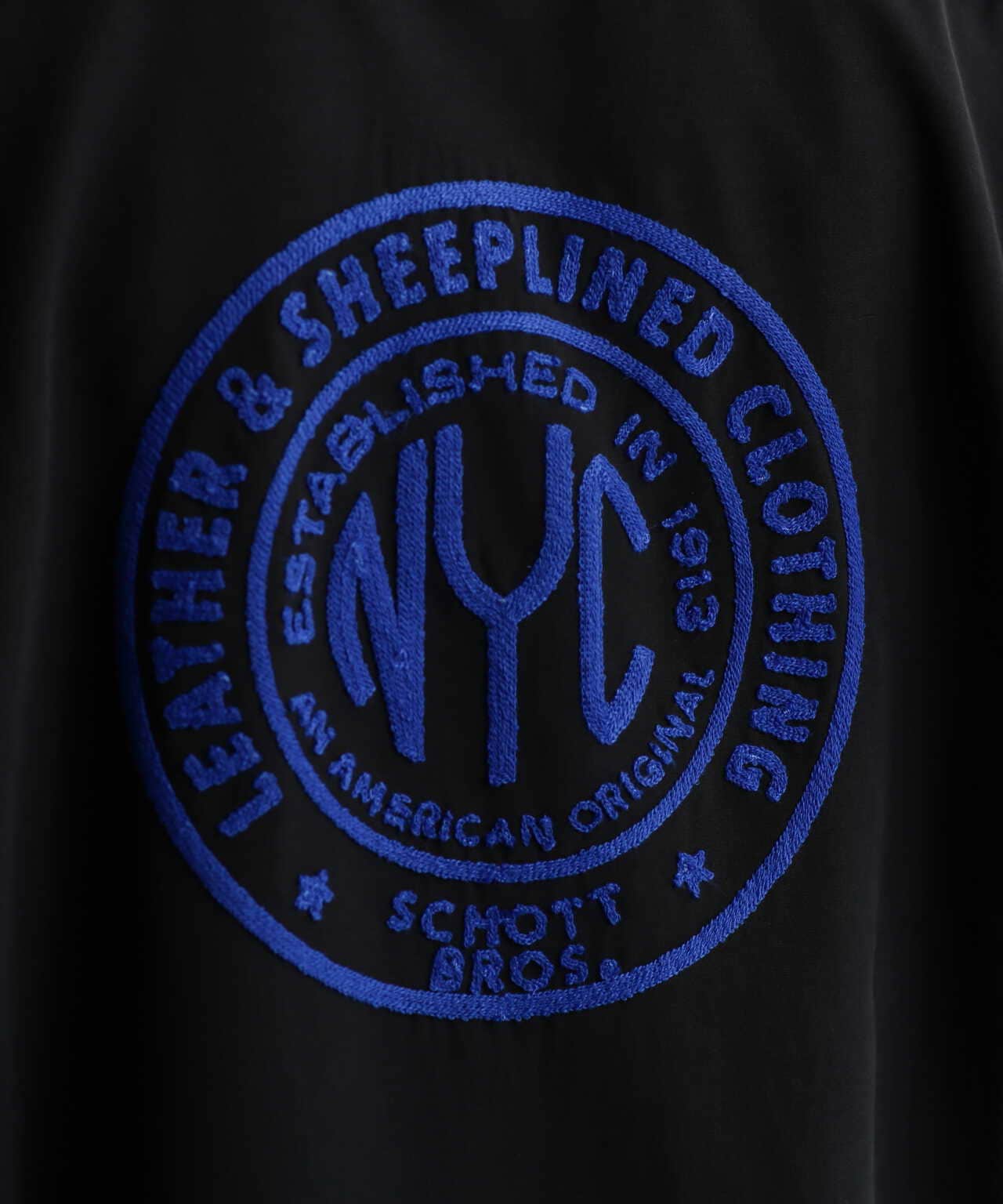 【WEB LIMITED】NYC EMB. TC SHIRT "STAMP" /刺繍 シャツ NYC"STAMP"