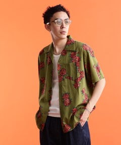 WEB LIMITED/HAWAIIAN SHIRT BANDANA ROSE/アロハシャツ バンダナ