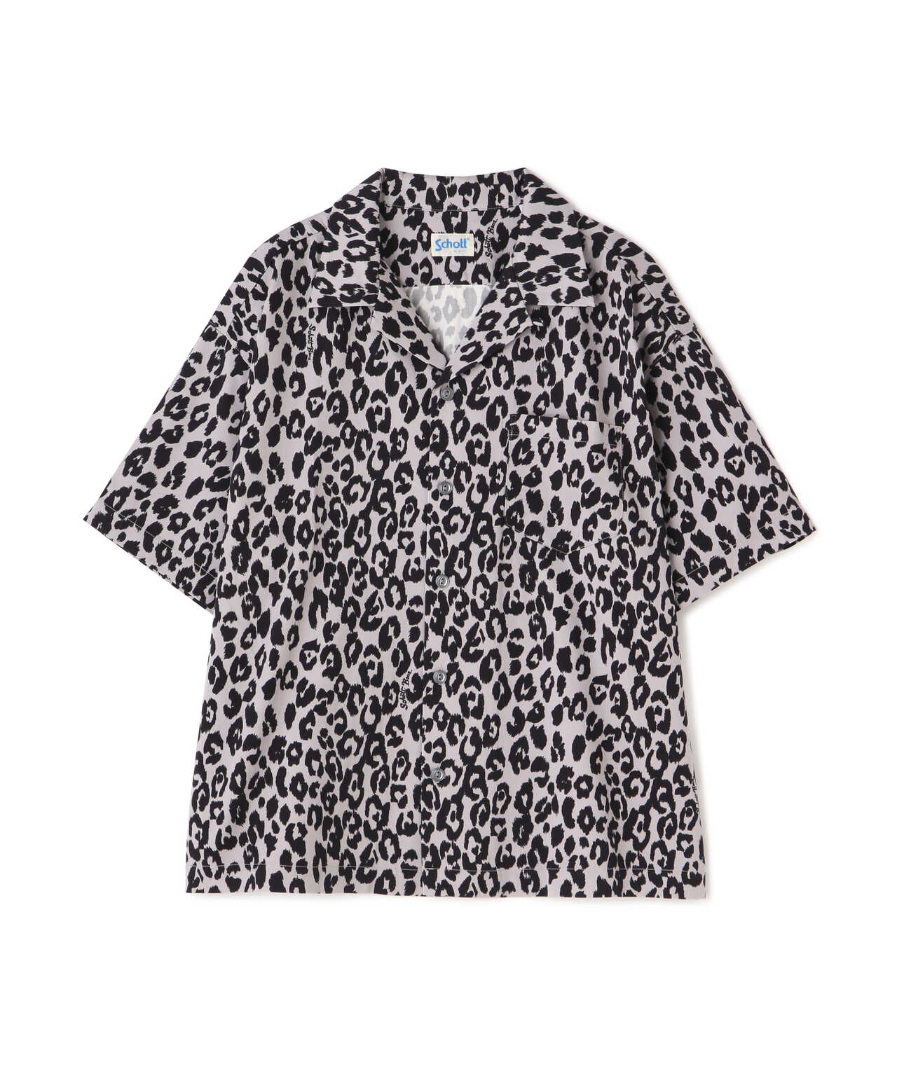 Women's/LEOPARD HAWAIIAN SHIRT/レオパード アロハシャツ | Schott