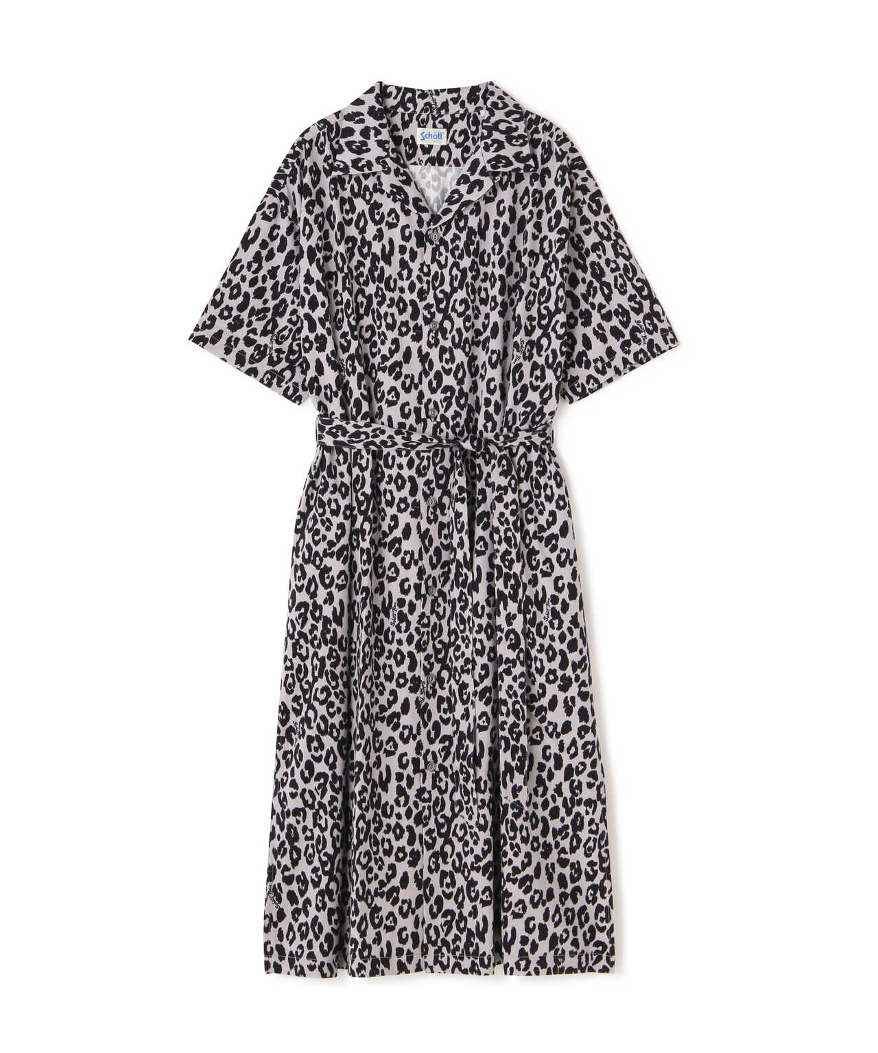 【在庫処分】 Women's/LEOPARD HAWAIAN ハワイアンワンピース OP/レオパード フラダンス